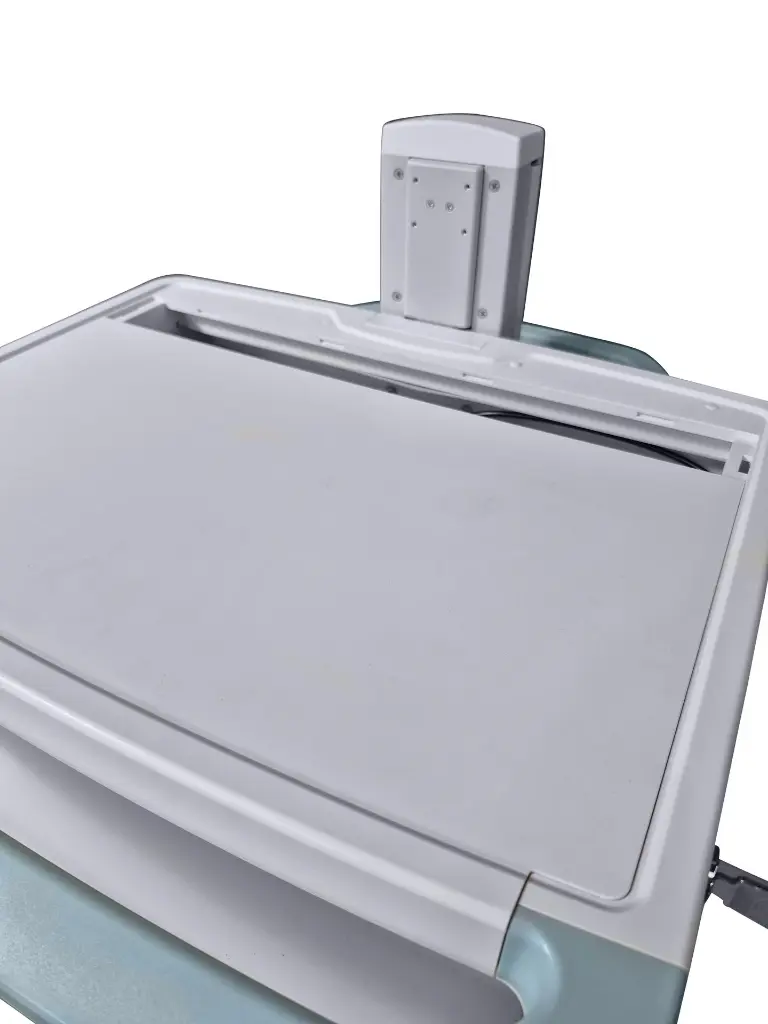 S2 Height Adjustable Laptop Cart focus top.webp