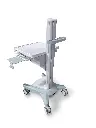 S2 Height Adjustable Laptop Cart rear angle.webp