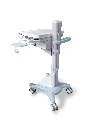S2 Height Adjustable Laptop Cart rear angle up.webp
