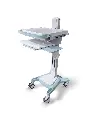 S2 Height Adjustable Laptop Cart angle up.webp