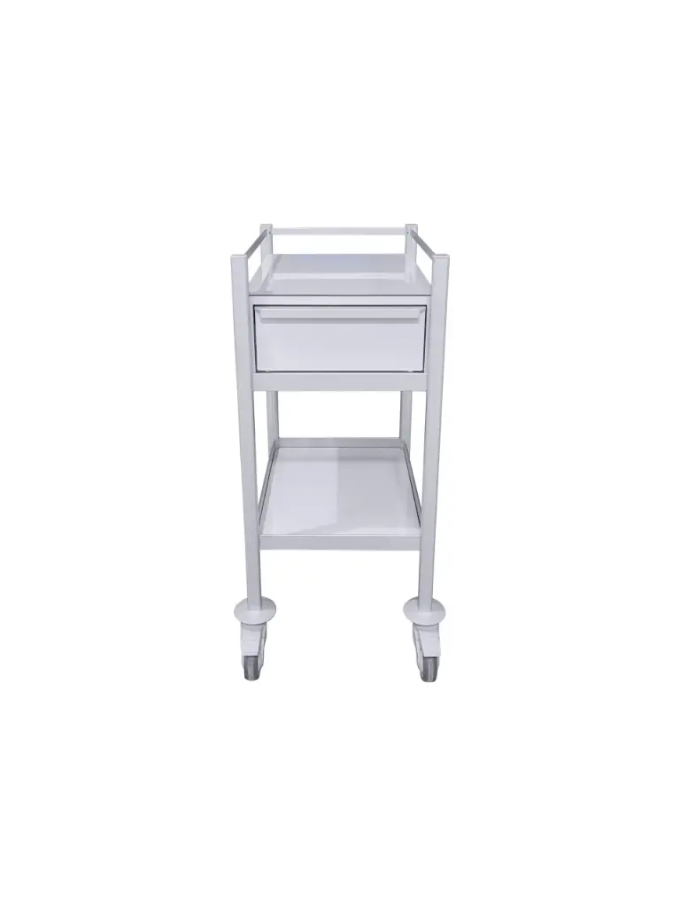 Multi-Purpose Medical Trolley - 1 Drawer, 1 Shelf, 430W, 430D, 975Hmm 
