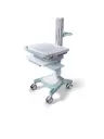 Laptop Cart, secure clamshell height adjustable
