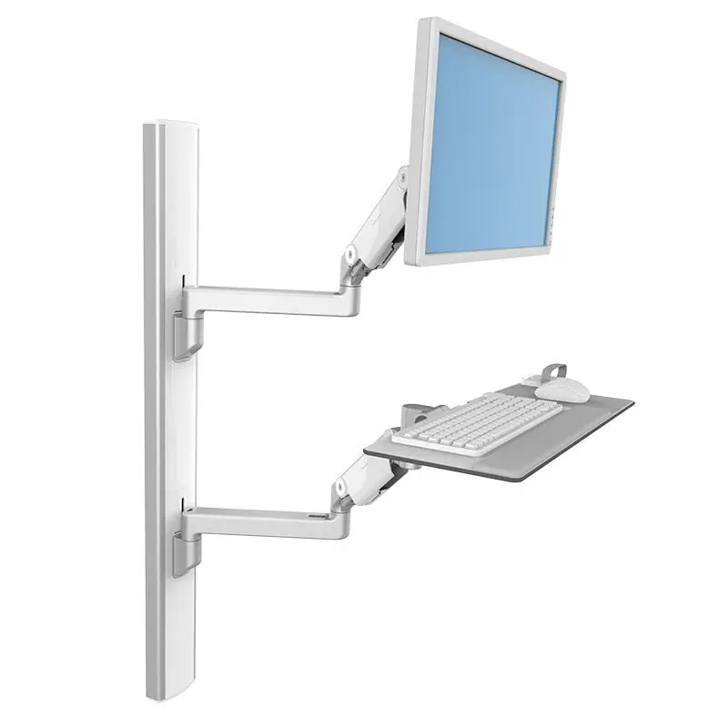 V6™ Wall Station | Wall-Mounted Monitor Arms | WorkTools 25