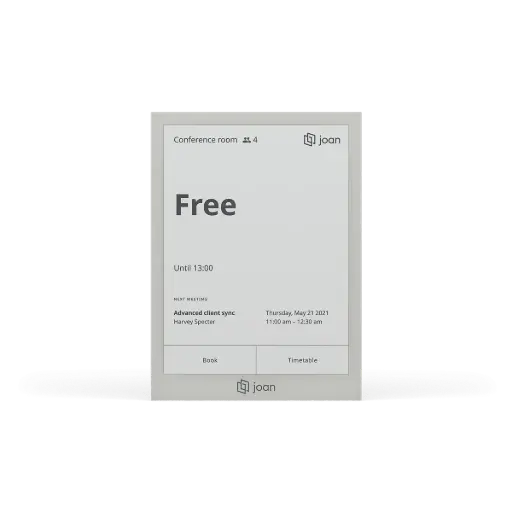 Joan 6 Pro Meeting Room Booking 