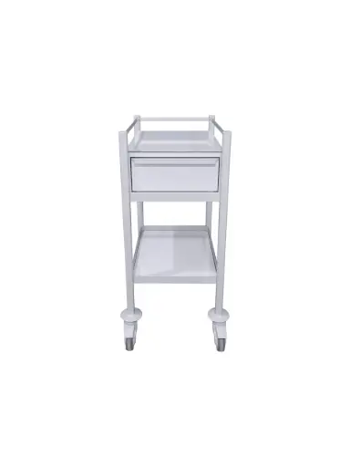 Multi-Purpose Medical Trolley - 1 Drawer, 1 Shelf, 430W, 430D, 975Hmm 